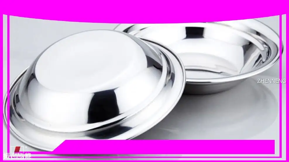 Wholesale Stainless Steel Round Buffet Tray 1