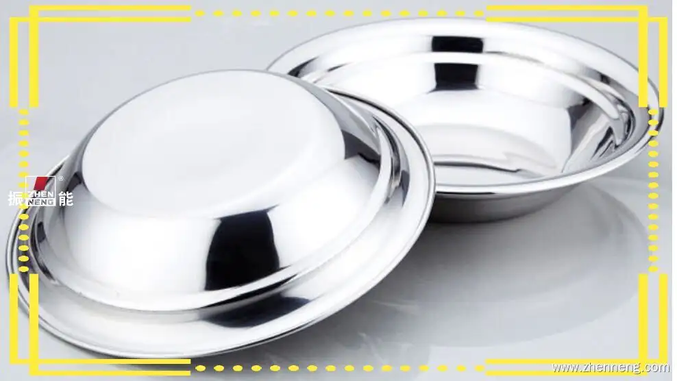 Stainless Steel Round Serving Basin - High Quality 16cm Tray 1