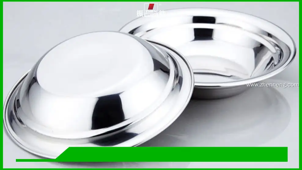 Stainless Steel Round Buffet Tray - Customizable 16cm Multi Purpose Vegetable Seasoning Basin - High Quality & Reliable Performance 1