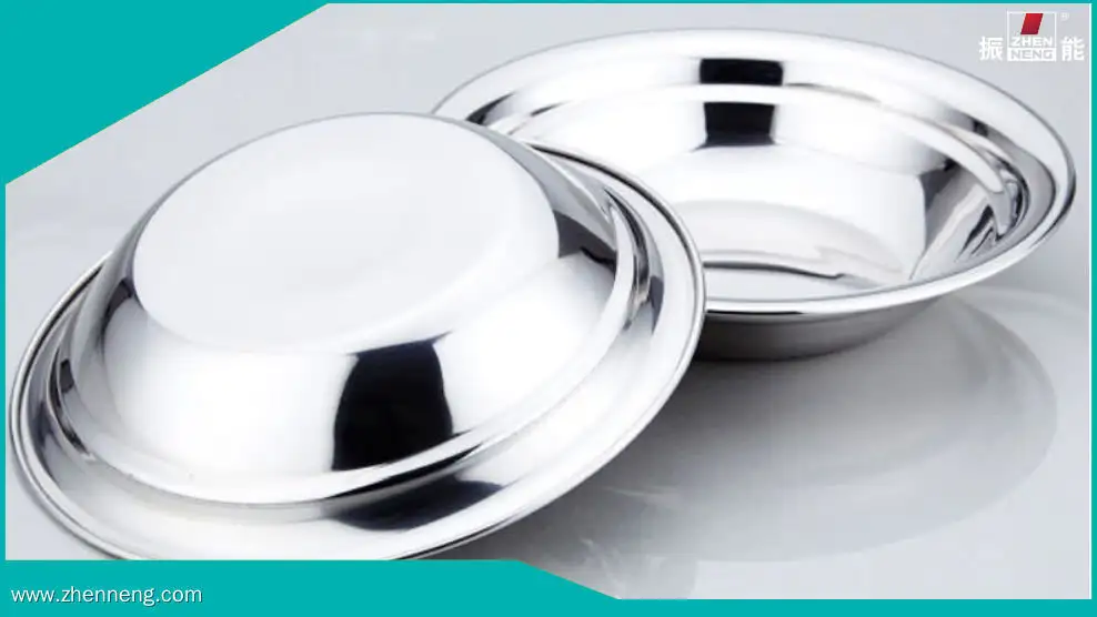 Wholesale round stainless steel serving tray Manufacturer | ZHENNENG 1