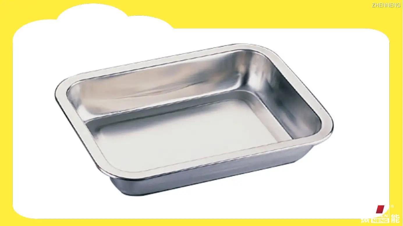 Plateau de service à hamburgers en acier inoxydable - Personnalisable et de haute qualité 1