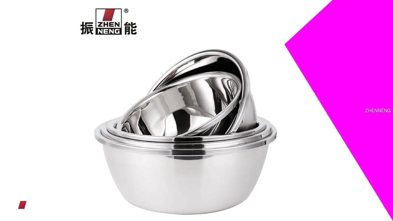 28厘米不锈钢餐碗套装 - 品质和性能保证！ 1