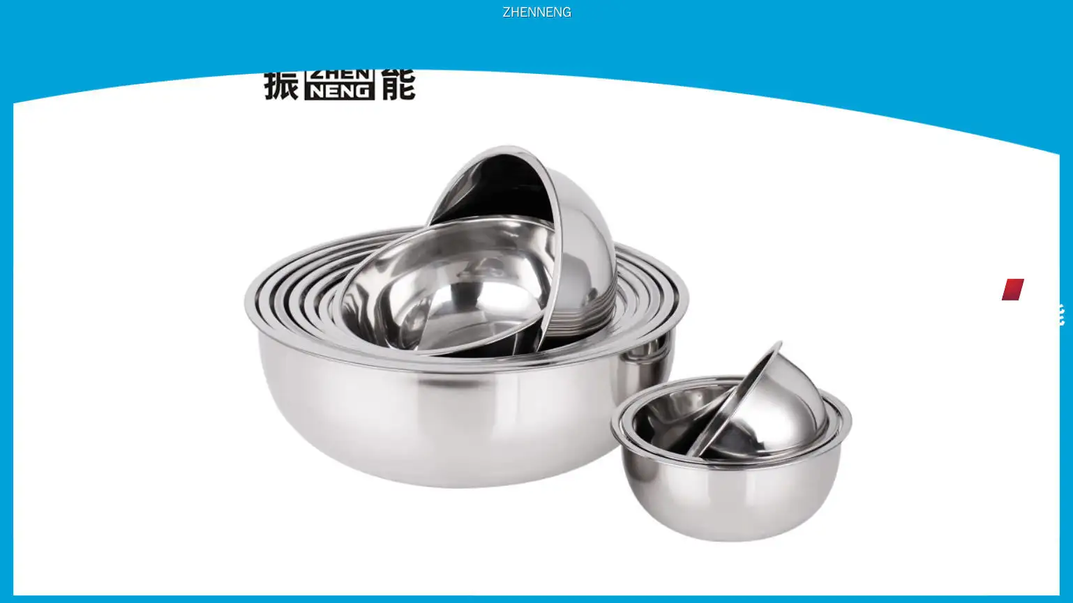 34 cm Edelstahl-Rührschüssel: Hochwertiges Obst- und Küchengeschirr 1