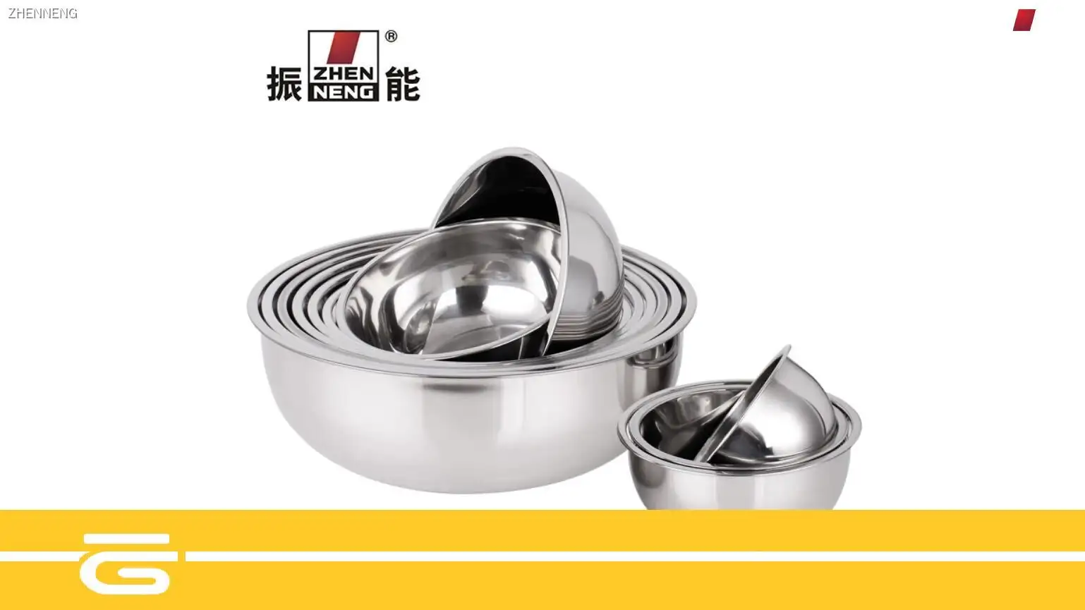 Eco-Friendly Stainless Steel Serving Bowl Set: High Quality & Customizable 1