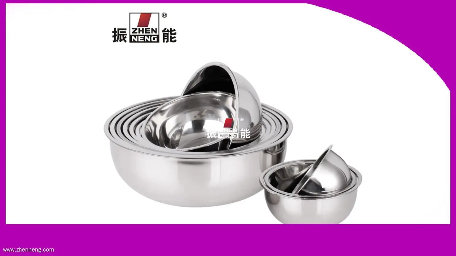 Ecofriendly Stainless Steel Serving Bowls Set: High Quality & Customizable 1