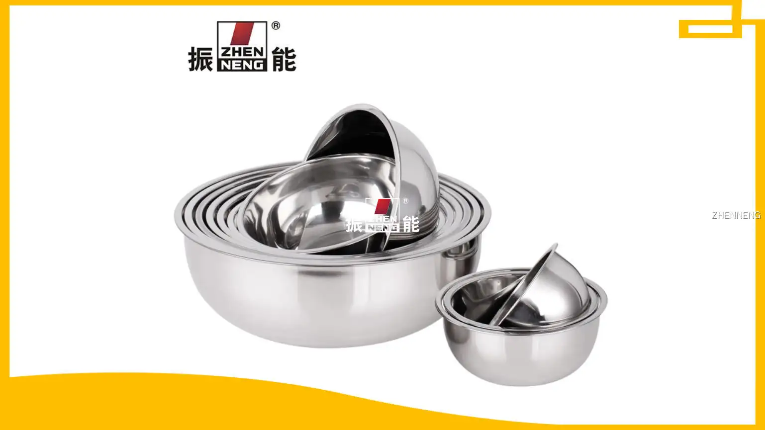 ZHENNENG | Custom round stainless steel serving tray wholesaler 1