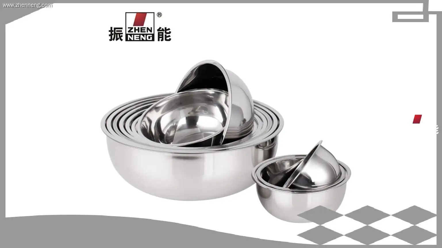 Bandeja mezcladora de acero inoxidable - Especificaciones personalizables 1