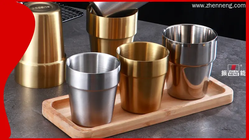 Stainless Steel Double Wall Insulated Mug – Durable, Custom Sizes for Camping & Office 1