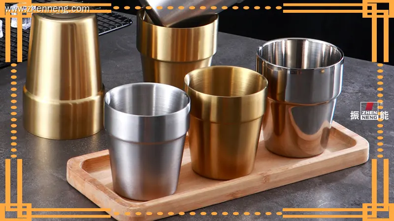 Stainless Steel Double Wall Camping Cups - ZHENNENG 1