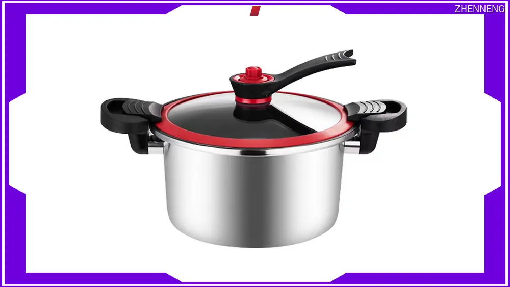 Stainless Steel Micro Pressure Cooker - Fast & Safe Cooking 1