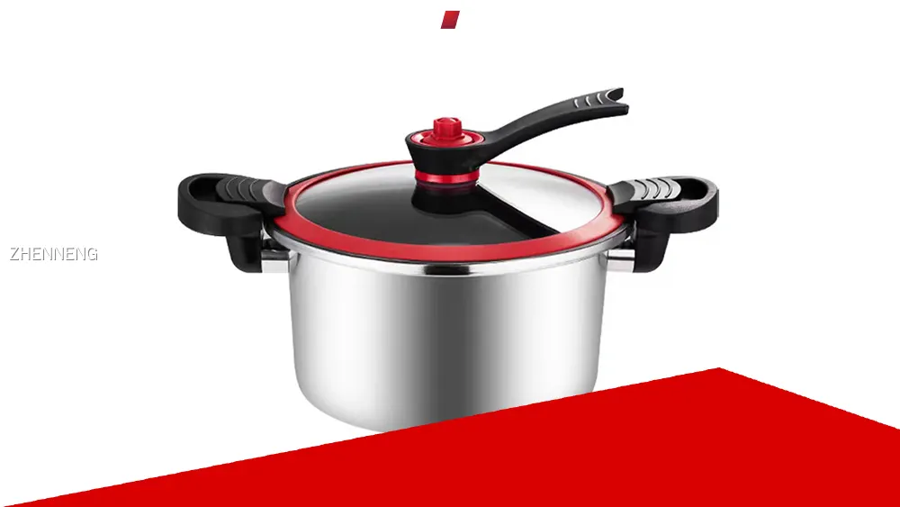 Premium Stainless Steel Micro Pressure Cooker - Fast, Safe, and Efficient Cooking 1