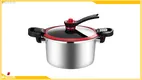ZHENNEG Micro Pressure Cooker - Fast, Safe, and Efficient 1
