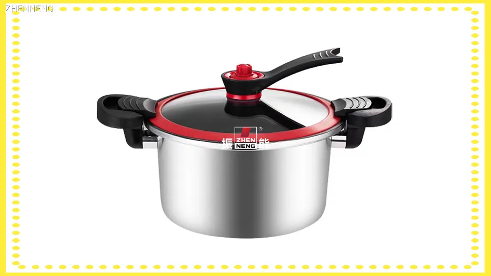 Stainless Steel Micro Pressure Cooker - Fast Cooking, Safe & Easy to Use 1