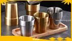 Stainless Steel Double Wall Coffee Cups with Lid - ZHENNENG 1