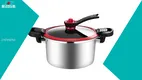 Premium Stainless Steel Micro Pressure Cooker 1