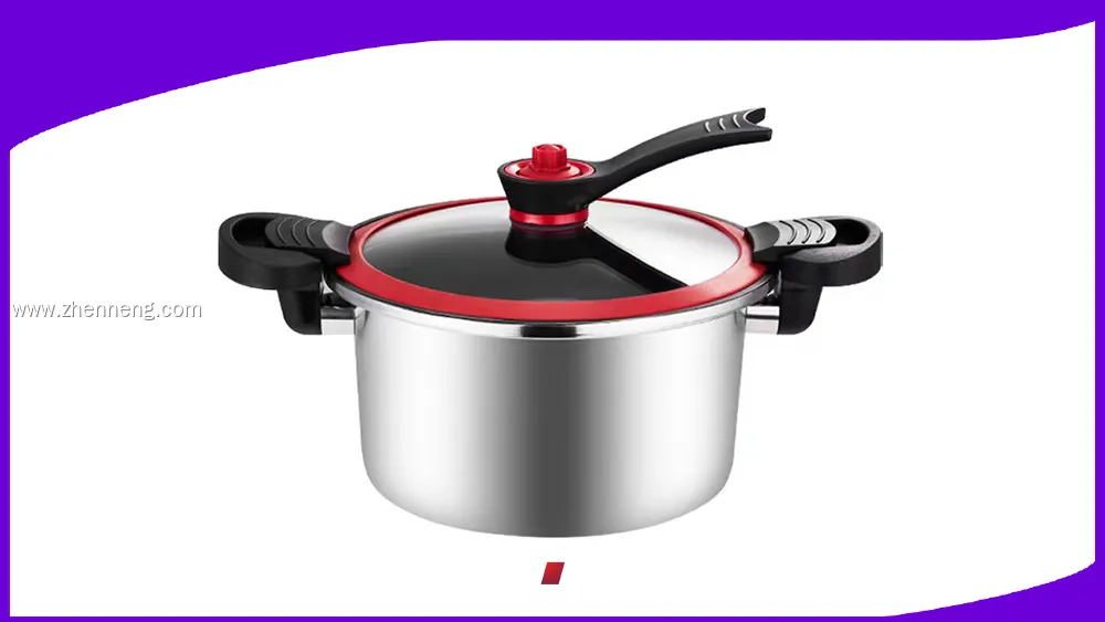 Steel Micro Pressure Cooker - Fast, Safe, Efficient! 1