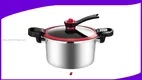 Steel Micro Pressure Cooker - Fast, Safe, Efficient! 1