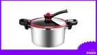 ZHENNEG Micro Pressure Cooker: Stainless Steel, Fast Cooking 1