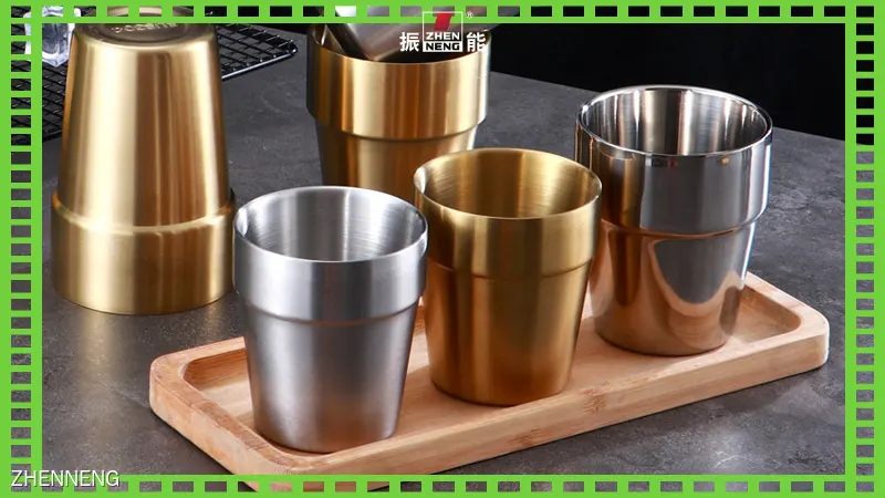 Stainless Steel Double Wall Cups - ZHENNENG Quality & Convenience 1