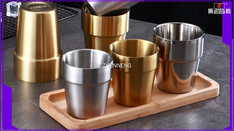 Isolierter Edelstahl-Reisebecher von ZHENNENG 1