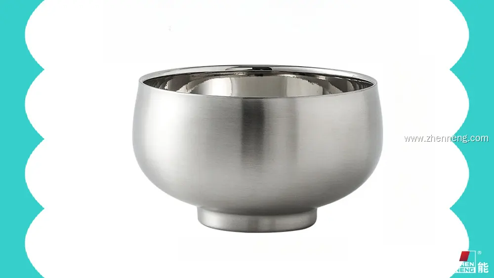 Stackable Stainless Steel Bowl Set - Vacuum Insulated, Anti-Scalding, Double-Layer 1