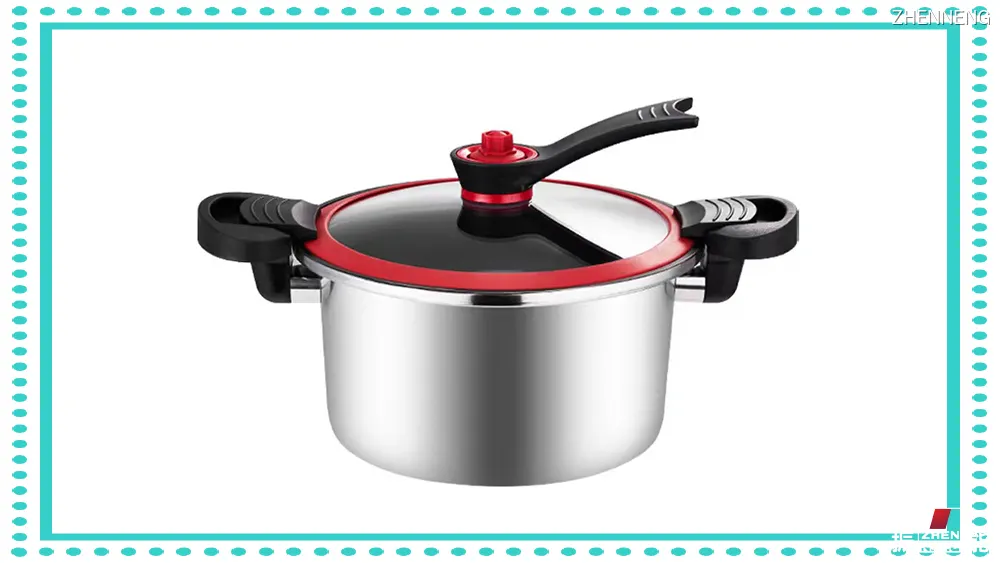 ZHENNEG Micro Pressure Cooker with Maifanshi Coating 1