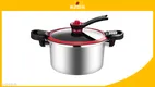 ZHENNEG Micro Pressure Cooker - Fast Cooking & Easy Open Cover 1