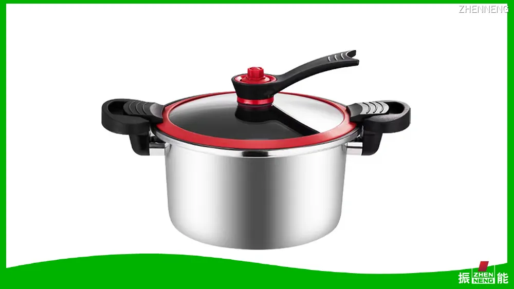 ZHENNEG Micro Pressure Cooker - M-Style, 410 Stainless Steel, Maifanshi Coating 1