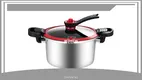 Stainless Steel Micro Pressure Cooker - Fast, Safe, Efficient2 1