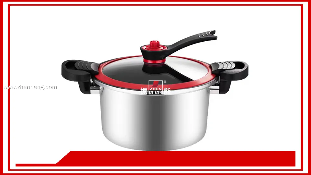 Stainless Steel Micro Pressure Cooker - Fast Cooking, Safe Design 1