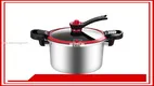 Stainless Steel Micro Pressure Cooker - Fast Cooking, Safe Design 1