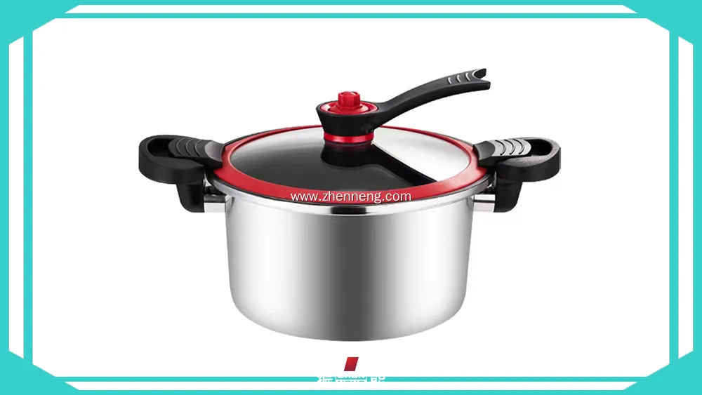 ZHENNEG Micro Pressure Cooker - Fast, Safe, and Versatile 1