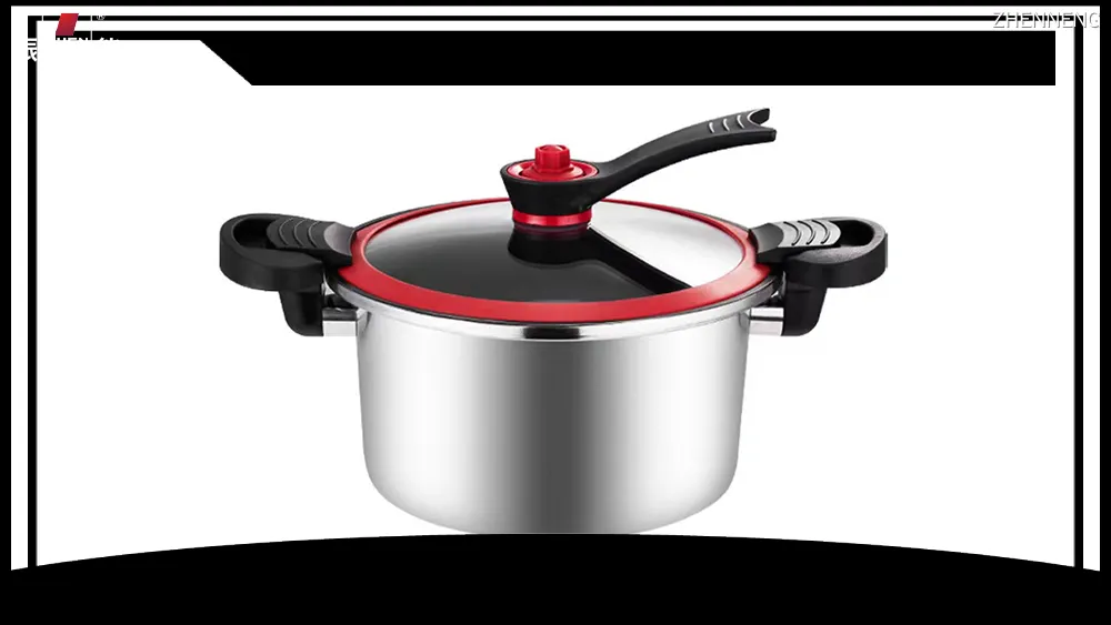 ZHENNEG Micro Pressure Cooker: Wholesale Stainless Steel Red & Black Models, Maifanshi-Coated, Fast Cooking 1