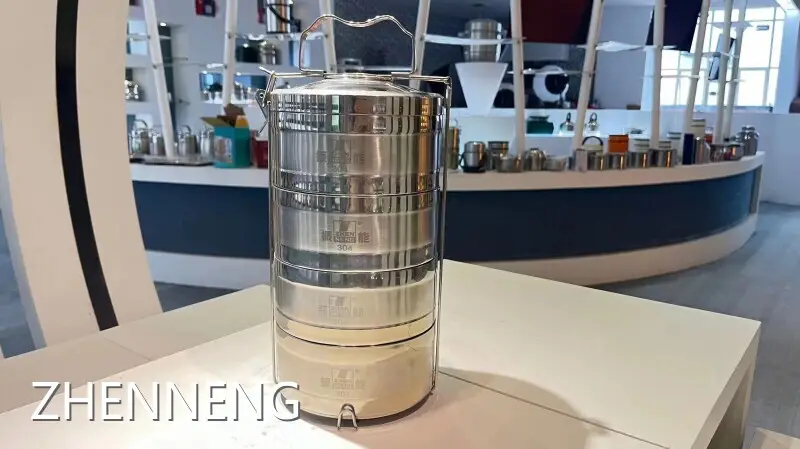 Metal Food Storage Containers Stainless Steel Food Containers Wholesale - ZHENNENG 1