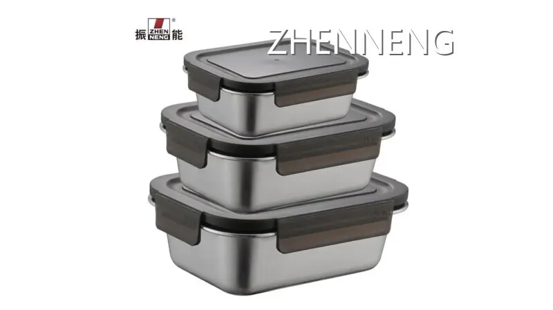 Best Stainless Steel Food Storage Stainless Steel Food Containers Wholesale - ZHENNENG 1