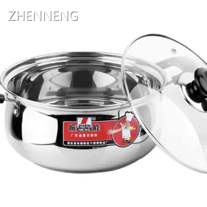 Soup Pot Stainless Steel Stainless Steel Stock Pot Wholesale - ZHENNENG 1