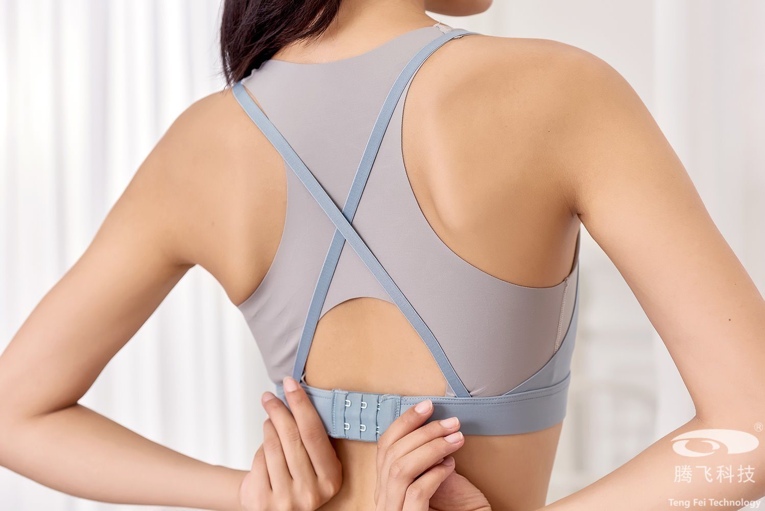 Soutien-gorge de sport/yoga sexy, respirant et confortable, dos croisé, pour femme. 4