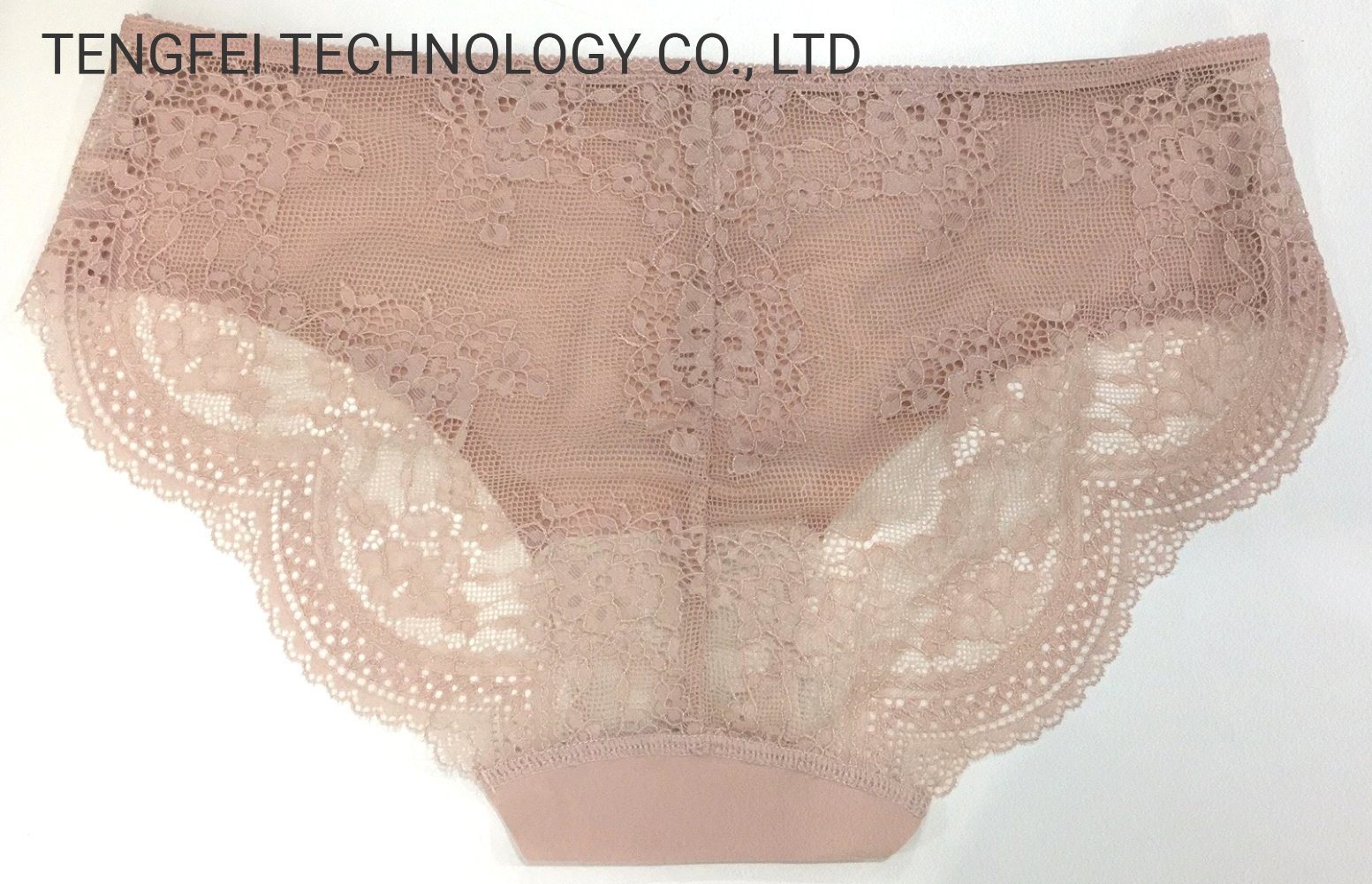 Culotte en maille sans coutures confortable et sexy à dos en dentelle pour femme 2