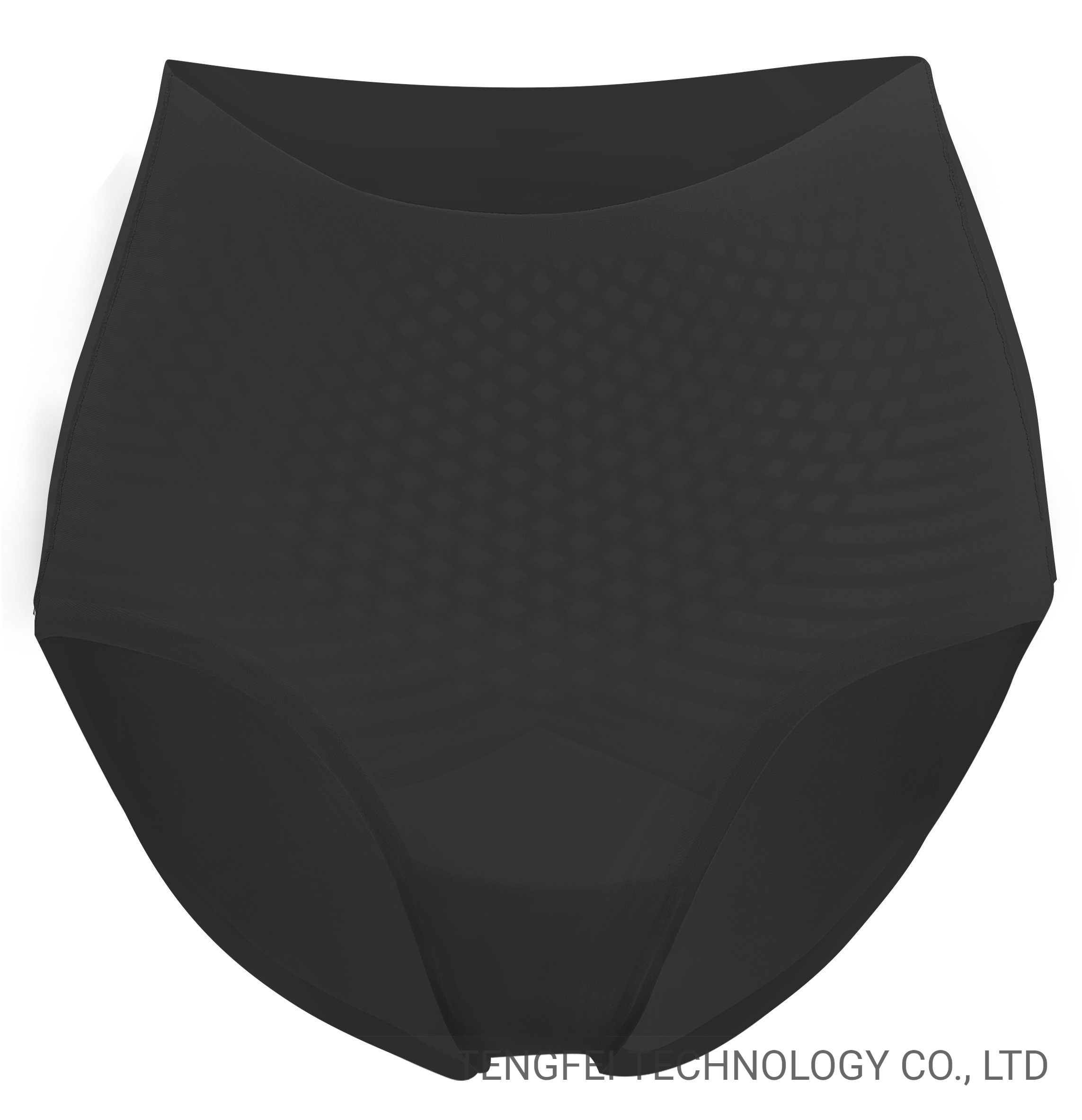 Culotte taille mi-haute sans coutures Senselast en maille imprimée 3D pour femme 2