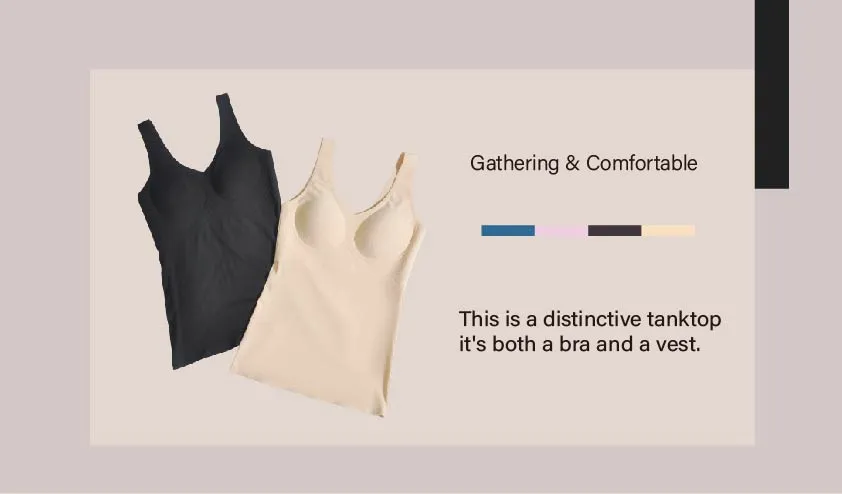Senselast 3D Seamless Super Supportive Bra Tanktop für Damen