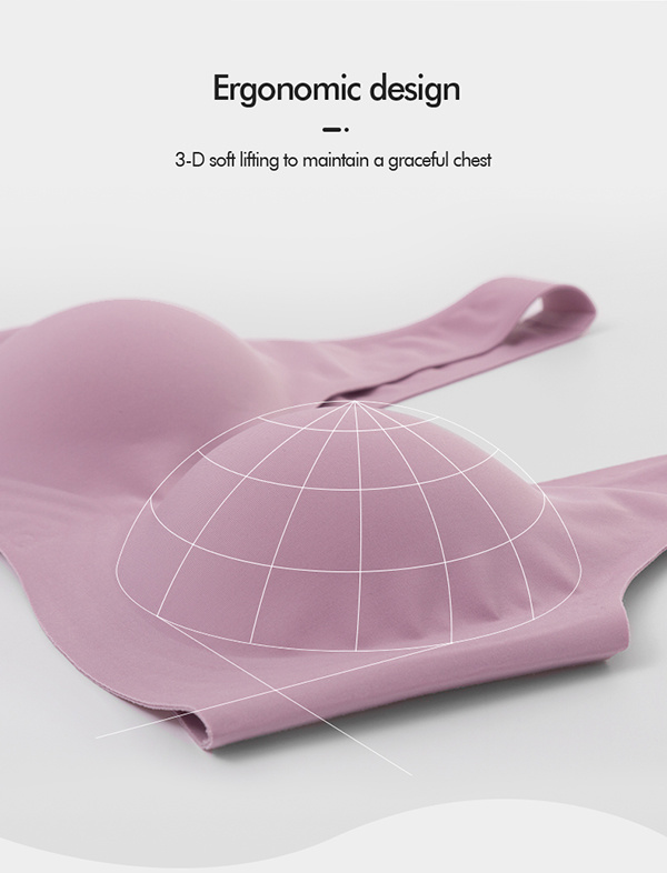 3D 센셀라스트 심리스 초강력 서포티브 요가 브라 2