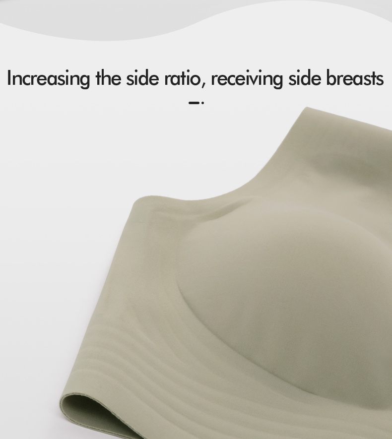 Soutien-gorge sans coutures à maintien optimal avec impression 3D Senselast, technologie brevetée, haute élasticité et excellente reprise de forme 5