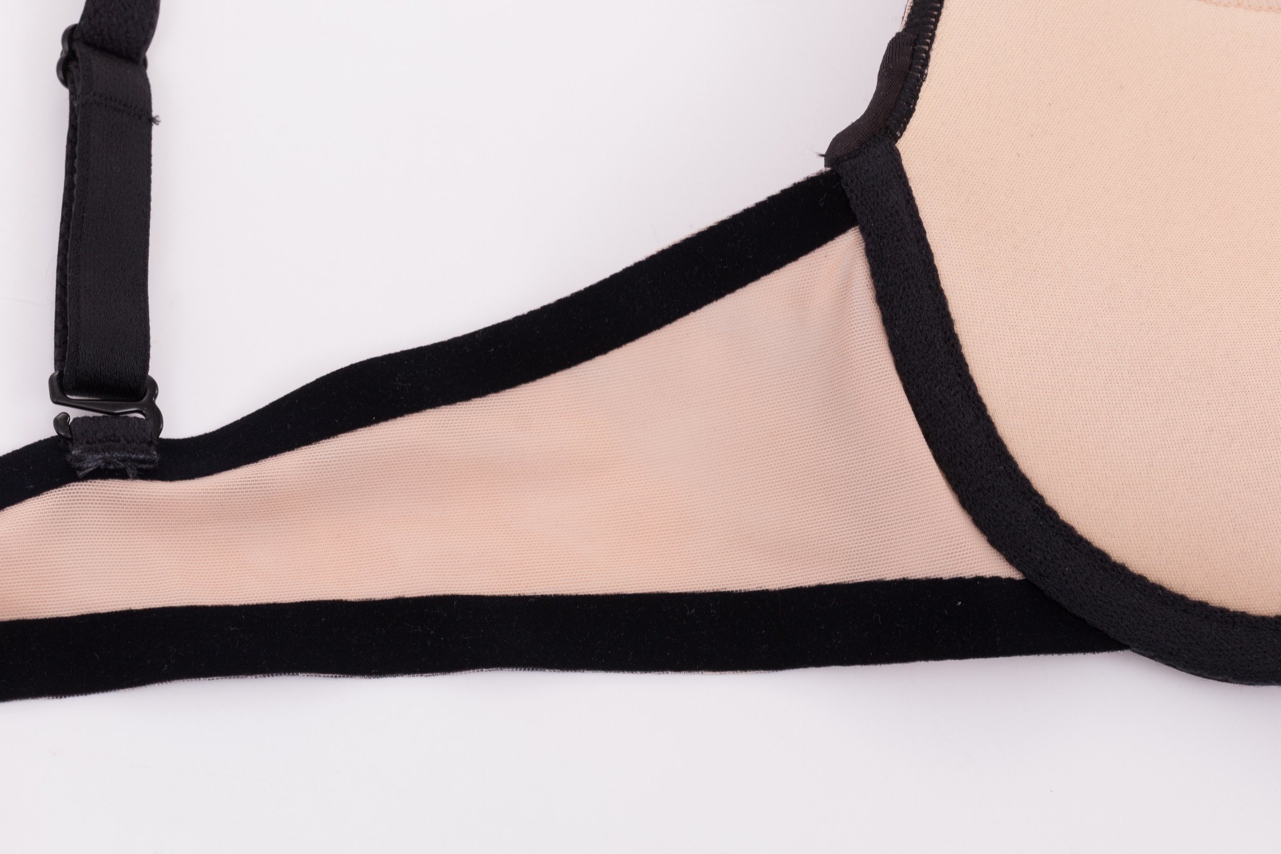 Soutien-gorge sexy en maille pour femme avec pierres chauffantes en surface 4