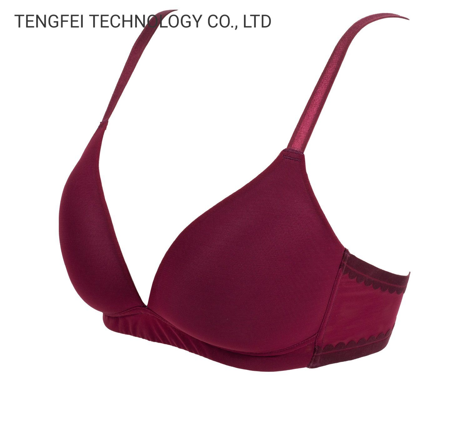 Sous-vêtements/soutiens-gorge/lingerie sans armatures, en mousse 3D Senselast sans coutures et en maille pour femmes 2