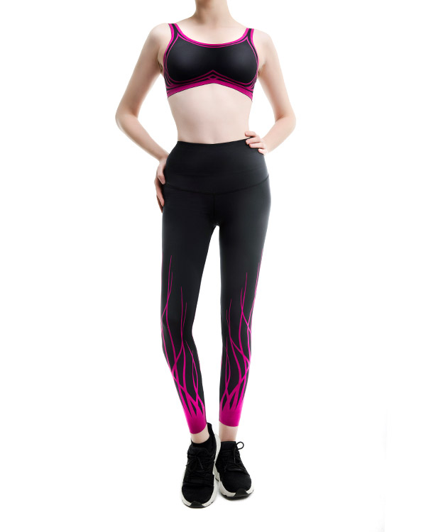 Sujetador deportivo SensElast + Leggings ajustados que reducen el peso 5