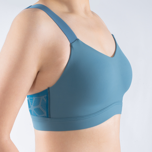 SensElast Mesh-Gewebe-Print Sport-Schönheits-Rücken-BH 1