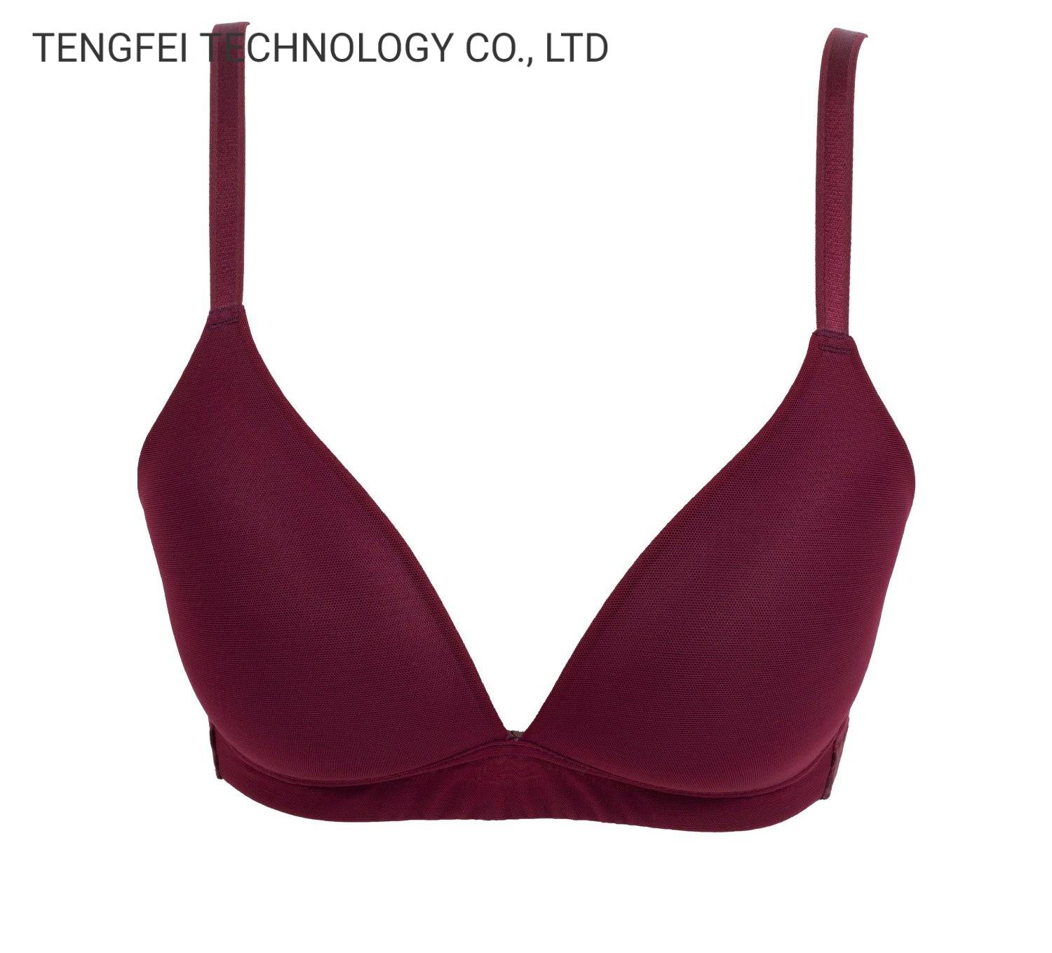 Sous-vêtements/soutiens-gorge/lingerie sans armatures, en mousse 3D Senselast sans coutures et en maille pour femmes 1