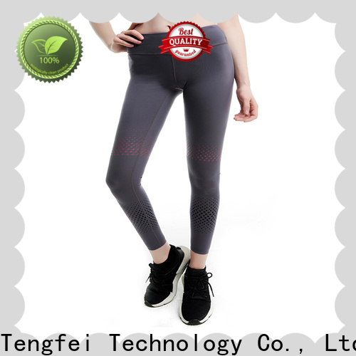 Tengfei high support sports bra button design for outdoor activities 1