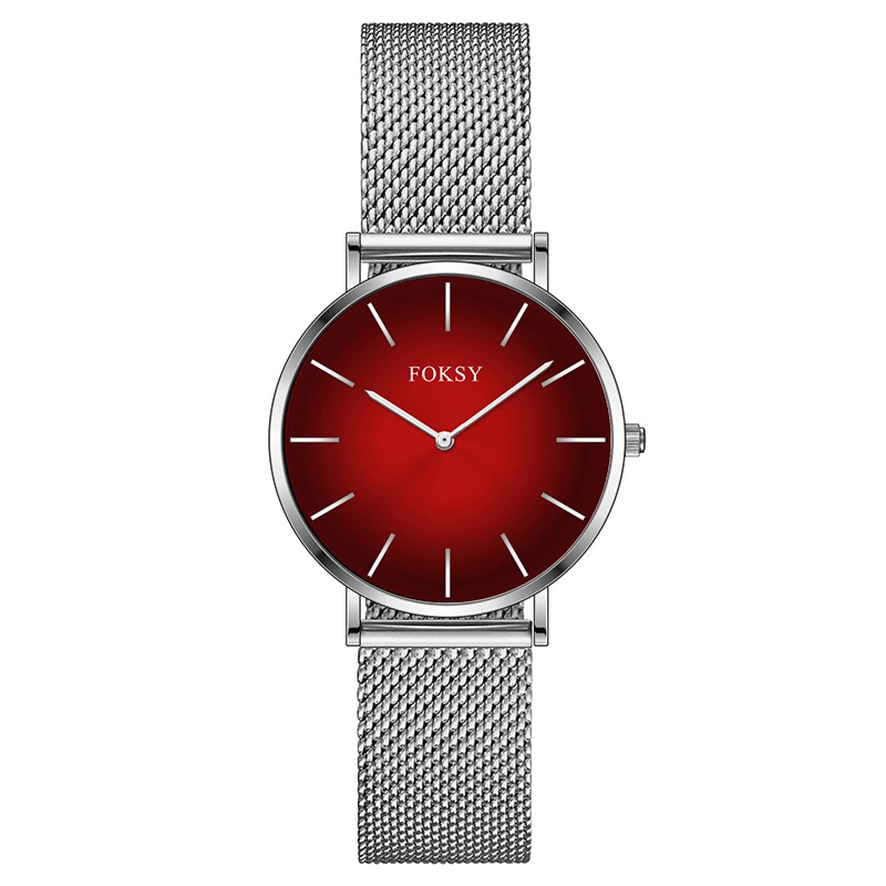 Men's Sunburst Dial Mesh Strap Watch 245-7-1007 Affordable Branded Gift Watches 1