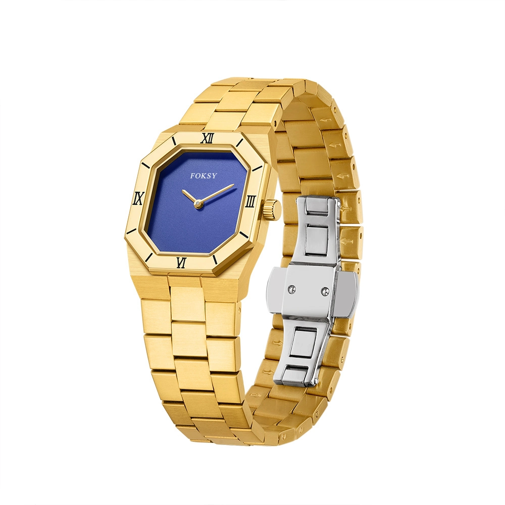 Women's Octagonal Roman Numeral Watch Stainless Steel 50 MOQ Watch 229-7-1002 1